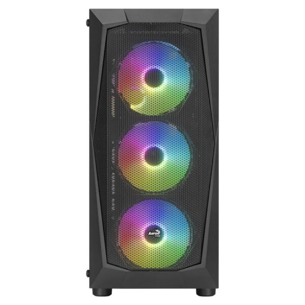 ATX Semi-Tower Gehäuse Aerocool Falcon-A-BK-V1 Schwarz – Bild 4