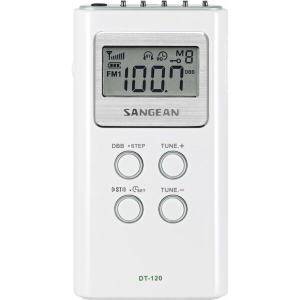Radio Sangean DT120W BLANCO Weiß