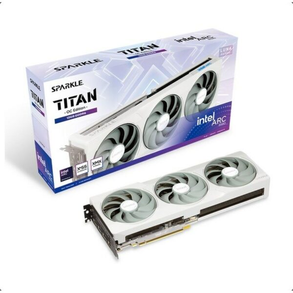 Grafikkarte Sparkle TITAN OC Luna Edition Intel 12 GB GDDR6