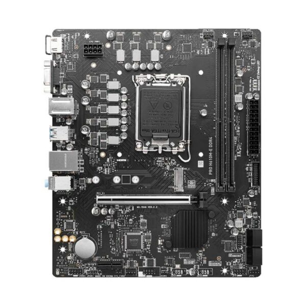 Motherboard MSI PRO H610M-E DDR4 LGA 1700 H610 INTEL H610 DDR4 mATX – Bild 2