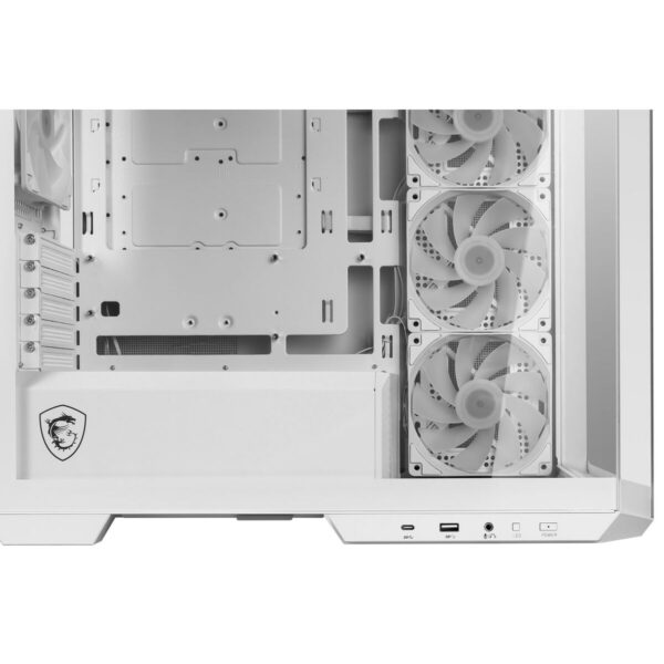 ATX Semi-Tower Gehäuse MSI MAG PANO M100R PZ Weiß Bunt – Bild 8