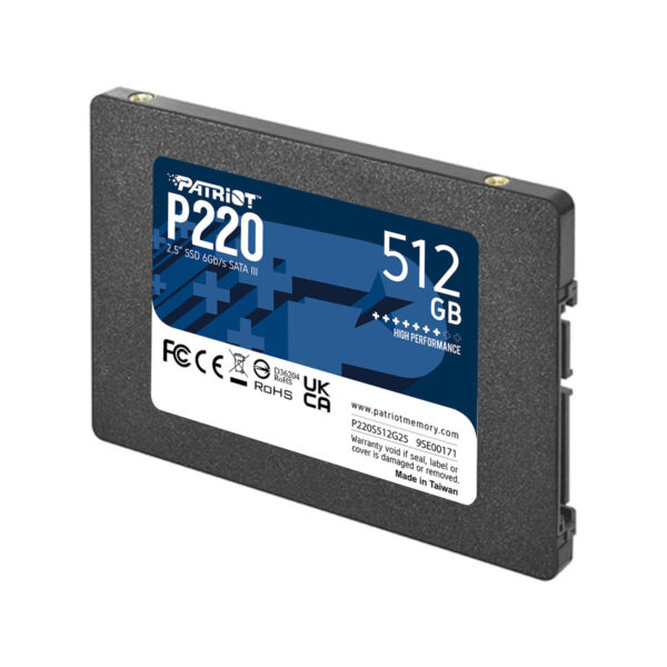 Festplatte Patriot Memory P220 512 GB SSD – Bild 3