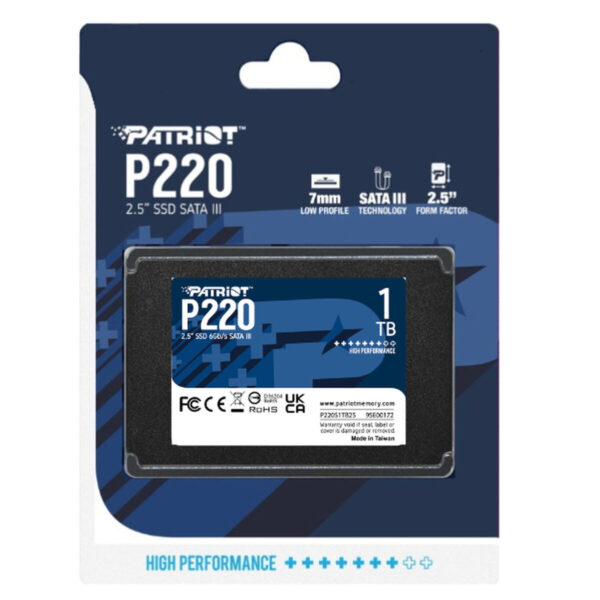 Festplatte Patriot Memory P220 1 TB SSD – Bild 4