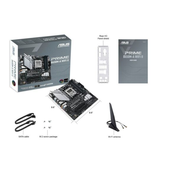 Motherboard Asus 90MB1EG0-M0EAY0                 Intel Wi-Fi 6 AMD AMD B650 AMD AM5 – Bild 7