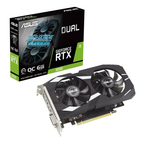 Grafikkarte Asus Dual Nvidia GeForce RTX 3050 6 GB GDDR6