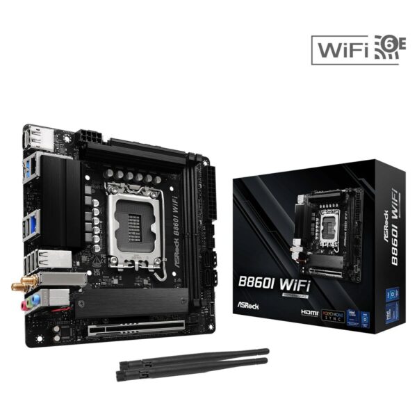 Motherboard ASRock B860I WiFi Intel B860 LGA 1851