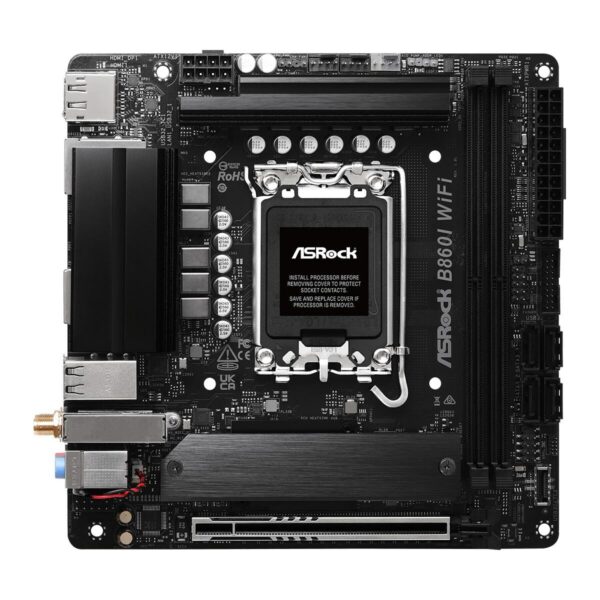 Motherboard ASRock B860I WiFi Intel B860 LGA 1851 – Bild 2