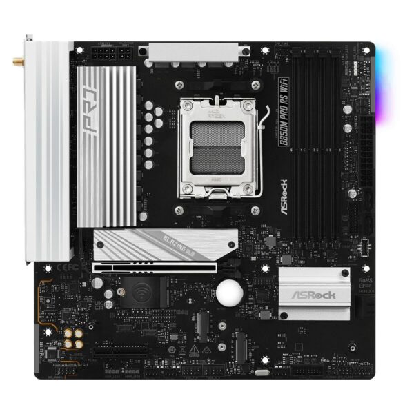 Motherboard ASRock B850M Pro RS WiFi Intel Wi-Fi 6 AMD AM5 – Bild 2
