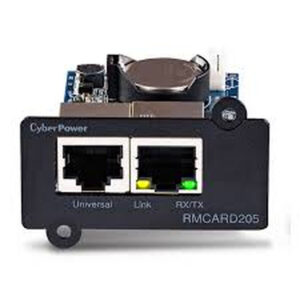 Zeitschaltthermostat für Klimaanlagen Cyberpower RMCARD205 Schwarz
