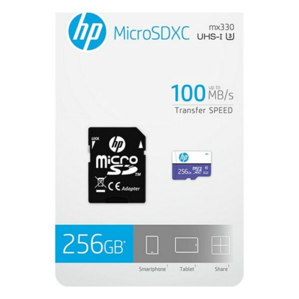 Mikro SD Speicherkarte mit Adapter HP HFUD 256 GB – Bild 4