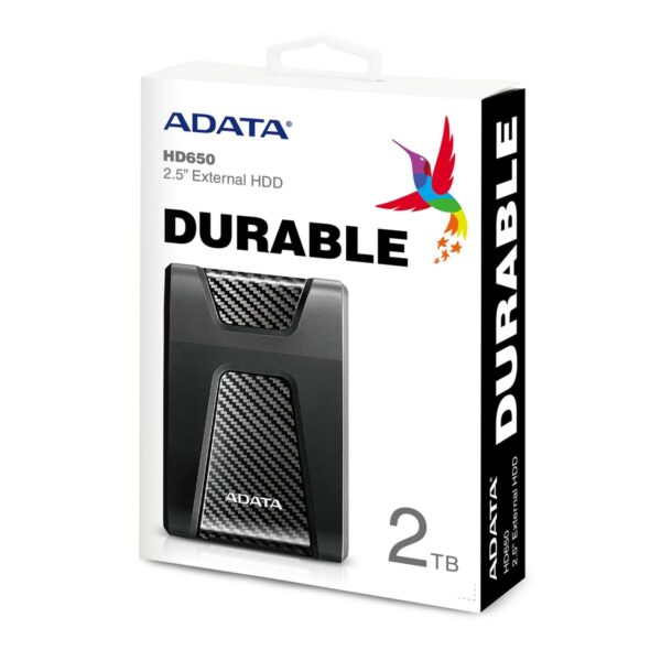 Externe Festplatte Adata HD650 Schwarz 2 TB – Bild 4
