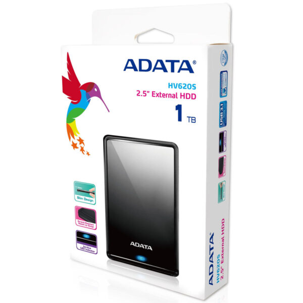 Externe Festplatte Adata HV620S Schwarz 1 TB – Bild 8