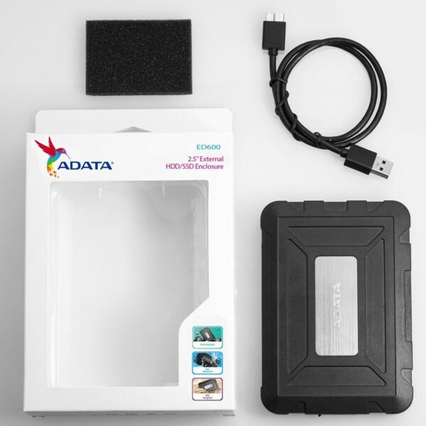 Externe Box Adata ED600 Schwarz 2,5" – Bild 6