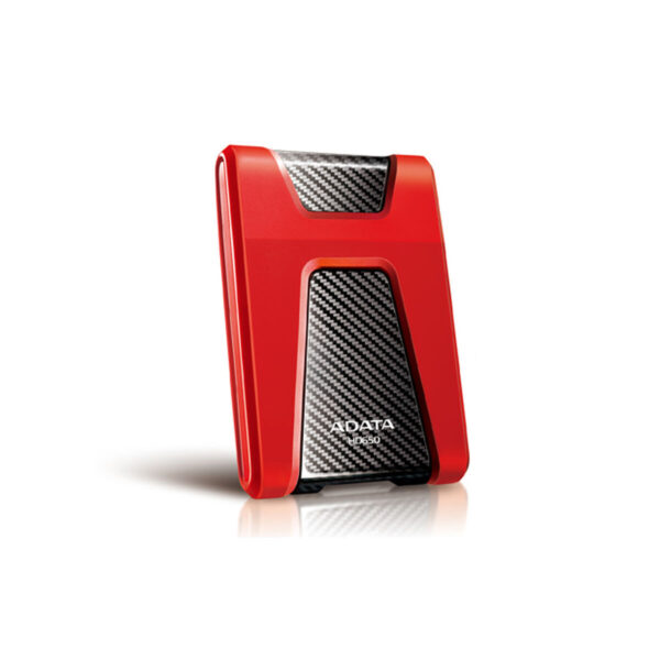 Externe Festplatte Adata DashDrive Durable HD650 Rot 1 TB