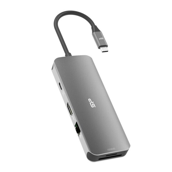 Hub USB Silicon Power SR30 Grau – Bild 5