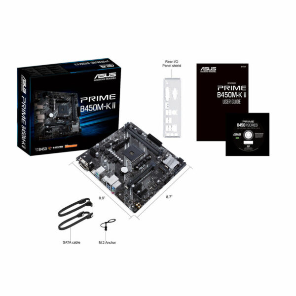 Motherboard Asus 90MB1600-M0EAY0 mATX AM4 AMD B450 AMD AM4 – Bild 2