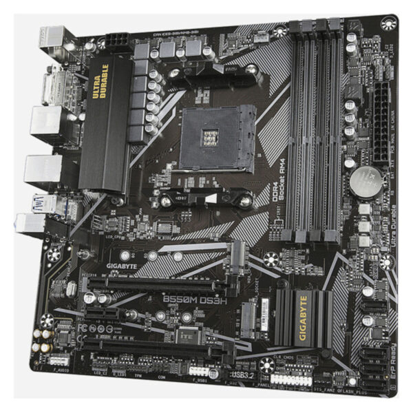 Motherboard Gigabyte B550M DS3H mATX DDR4 AM4 AMD B550 AMD AM4 – Bild 5