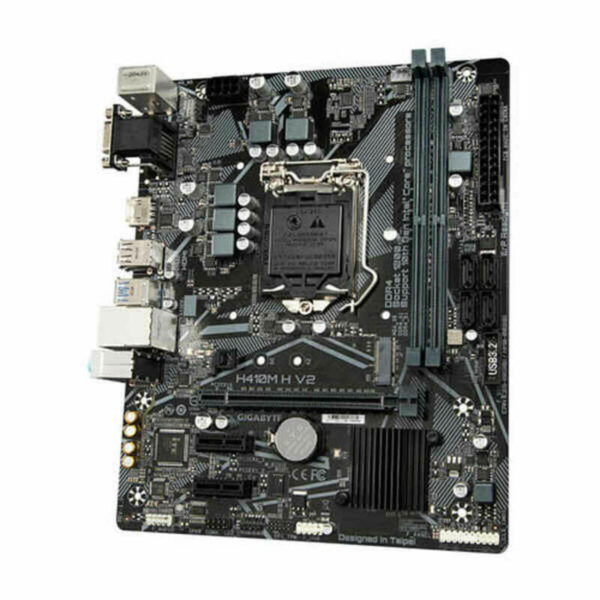 Motherboard Gigabyte H410M H V2 mATX LGA1200     LGA 1200 Intel H410