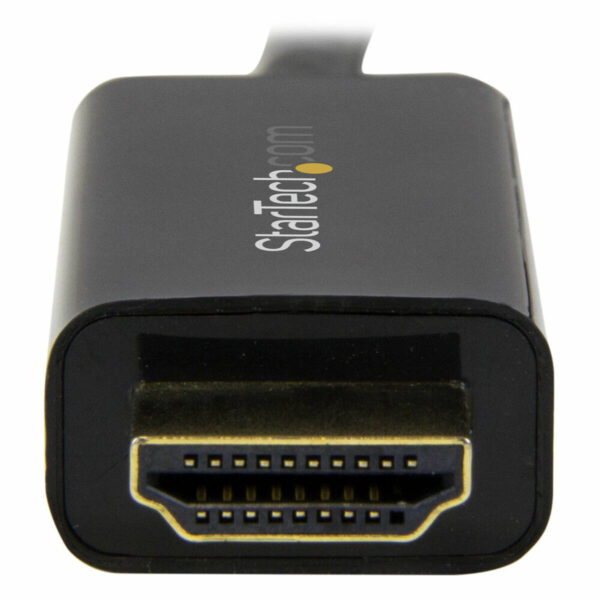 DisplayPort-Kabel zu HDMI Startech DP2HDMM2MB           (2 m) Schwarz – Bild 3