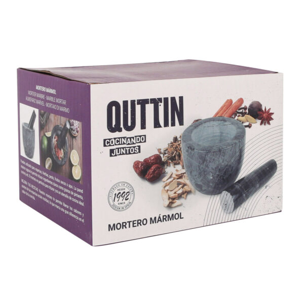 Küchenmörser Quttin Granit 10 x 10 x 8 cm (12 Stück) – Bild 6