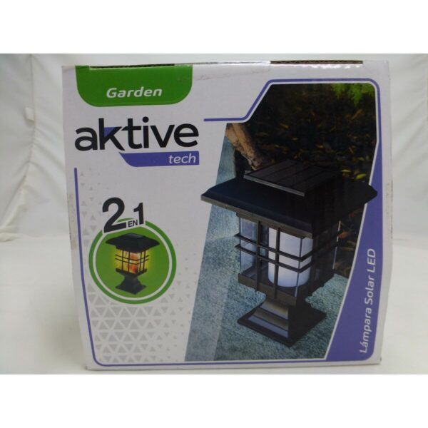 Solar-Gartenpfahl-Set Aktive Kunststoff 13,5 x 46 x 13,5 cm (4 Stück) – Bild 8