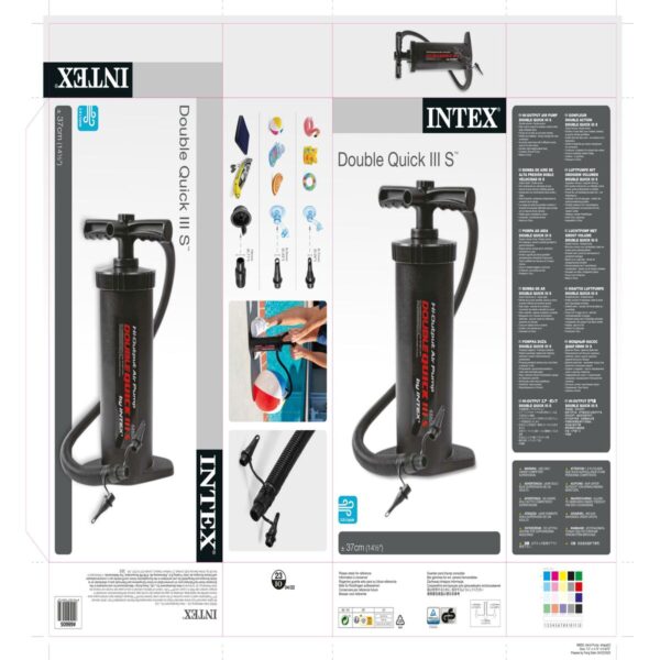 Luftpumpe Intex Double Quick IIIS (3 Stück) – Bild 6