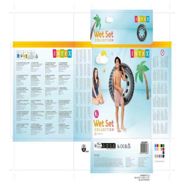 Schwimmreifen Intex 114 x 114 cm (6 Stück) – Bild 5
