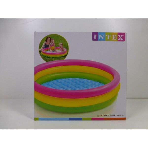 Aufblasbares Planschbecken für Kinder Intex Sunset Ringe 131 L 114 x 25 x 114 cm (6 Stück) – Bild 6