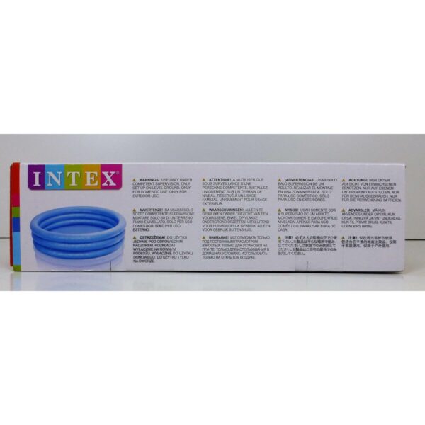 Aufblasbares Planschbecken für Kinder Intex Blau Ringe 581 L 168 x 40 cm (6 Stück) – Bild 7