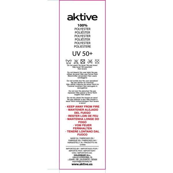 Solskærm Aktive Blau Aluminium Stahl 220 x 207,5 x 220 cm (6 Stück) – Bild 5