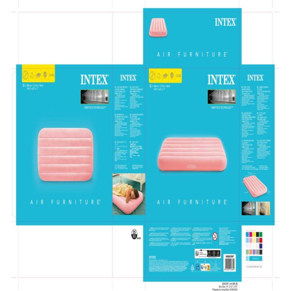 Luftmatratze Intex COZY KIDZ Für Kinder 88 x 18 x 157 cm (6 Stück) – Bild 8