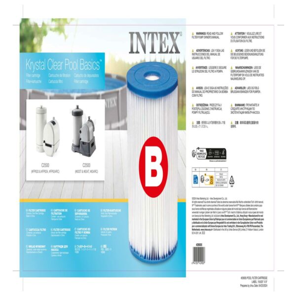 Filter für Kläranlage Intex Ersatzteil Art B – Bild 4