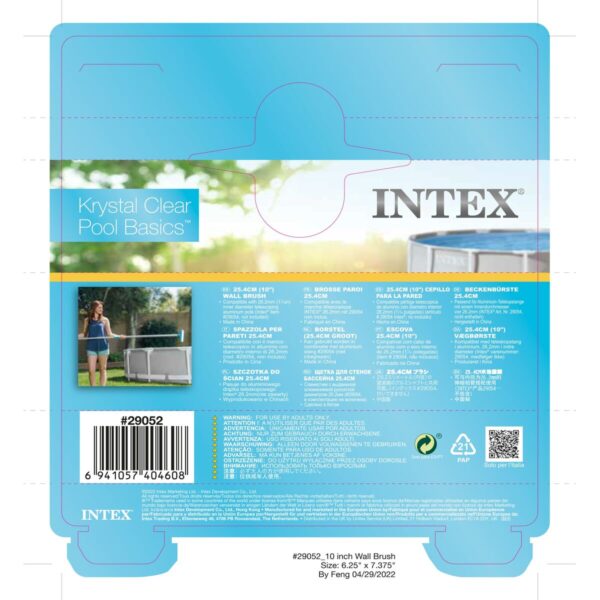 Gebogene Pool-Bürste Intex Wand 25,4 x 14 x 17 cm – Bild 5