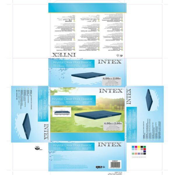Poolabdeckung Intex 28037 400 x 200 cm – Bild 8