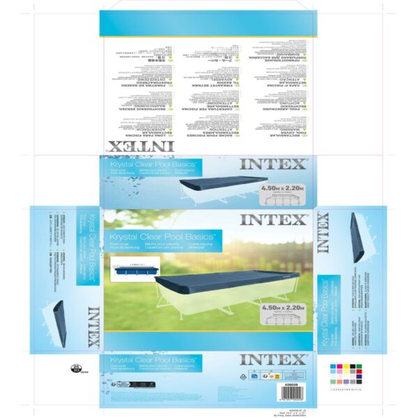 Poolabdeckung Intex 28039 460 x 20 x 226 cm – Bild 8