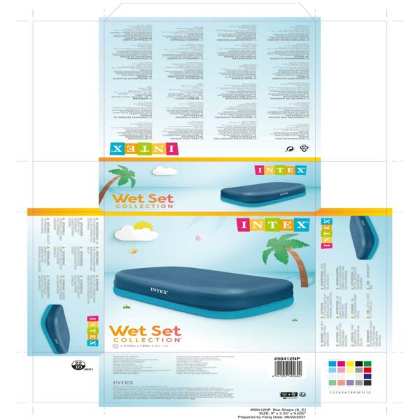 Poolabdeckung Intex 58412NP 305 x 51 x 183 cm – Bild 4