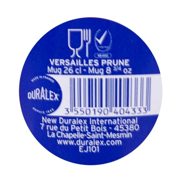 Kop Duralex Versailles Stapelbar Lila 260 ml (72 Stück) – Bild 3