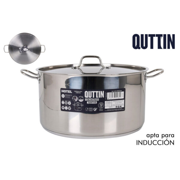 Topf mit Deckel Quttin ø 34 x 18 cm (2 Stück) – Bild 3