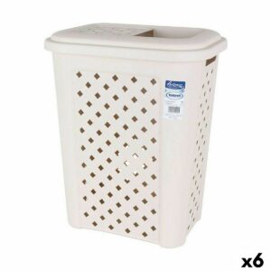 Papierkorb Tontarelli Arianna 30 L Beige (6 Stück)