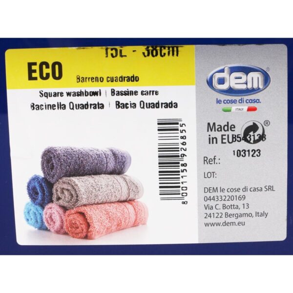 Bottich Dem Eco 38 x 38 x 15 cm Blau – Bild 3