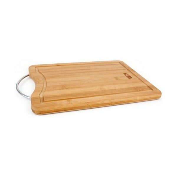Schneidebrett Quttin Braun Silberfarben Bambus 39,5 x 30 x 1,5 cm (6 Stück) – Bild 2