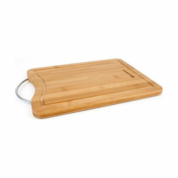 Schneidebrett Quttin Braun Silberfarben Bambus 50 x 35 x 1,5 cm (6 Stück) – Bild 4
