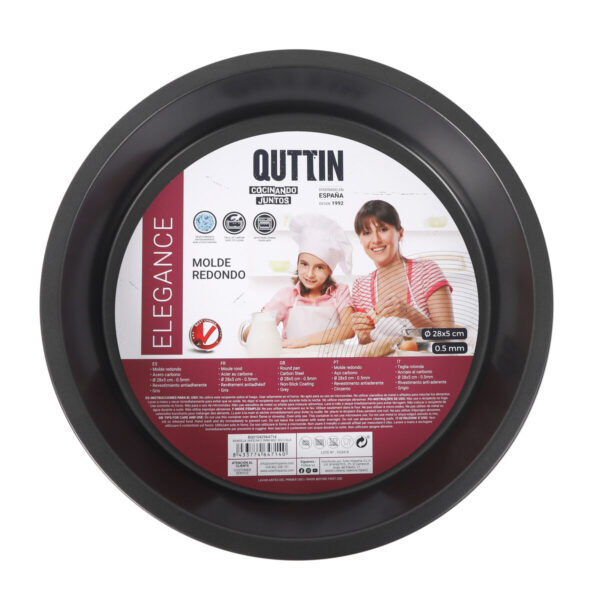 Ofenpfanne Quttin kreisförmig 28 x 5 cm (12 Stück) – Bild 3