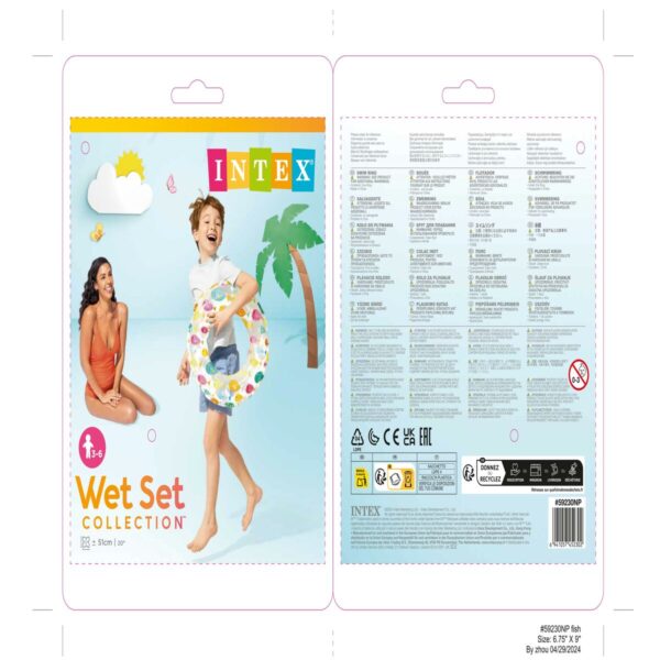 Aufblasbarer Donut-Schwimmhilfe Intex Ø 51 cm (36 Stück) – Bild 7