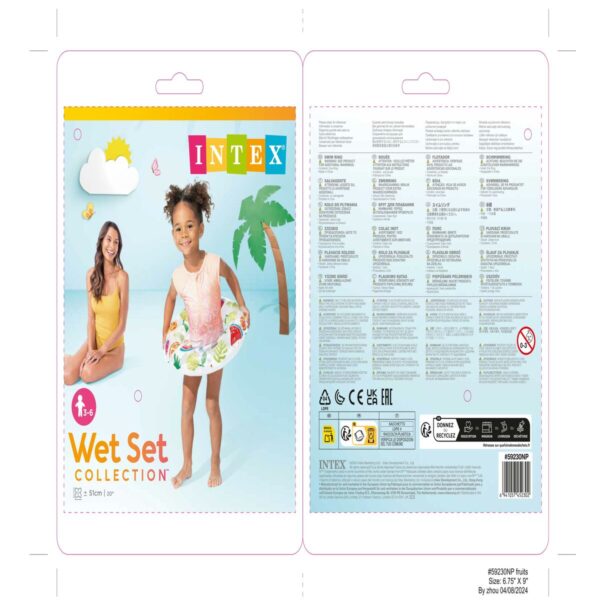 Aufblasbarer Donut-Schwimmhilfe Intex Ø 51 cm (36 Stück) – Bild 8