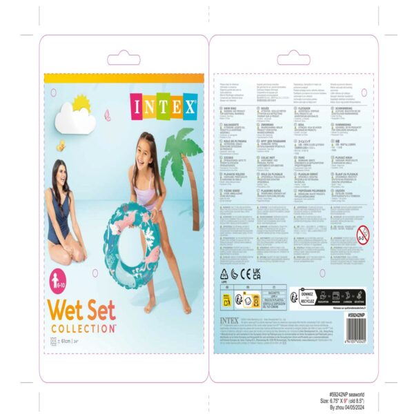 Aufblasbarer Donut-Schwimmhilfe Intex Ø 61 cm (36 Stück) – Bild 8