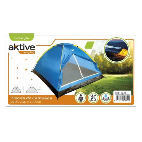 Zelt Aktive 4 menschen 210 x 130 x 240 cm (4 Stück) – Bild 7