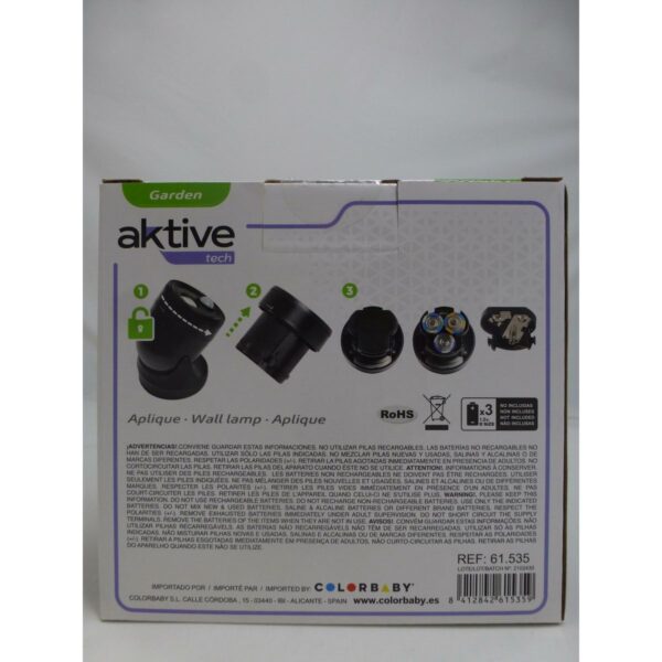 LED-Lampe mit Bewegungssensor Aktive Kunststoff 10,5 x 12,5 x 13,5 cm (12 Stück) – Bild 7