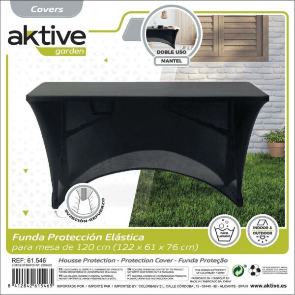 Schutzhülle Aktive Schwarz 122 x 76 x 61 cm Tisch Zubehör Fahrzeuge Straße (6 Stück) – Bild 8