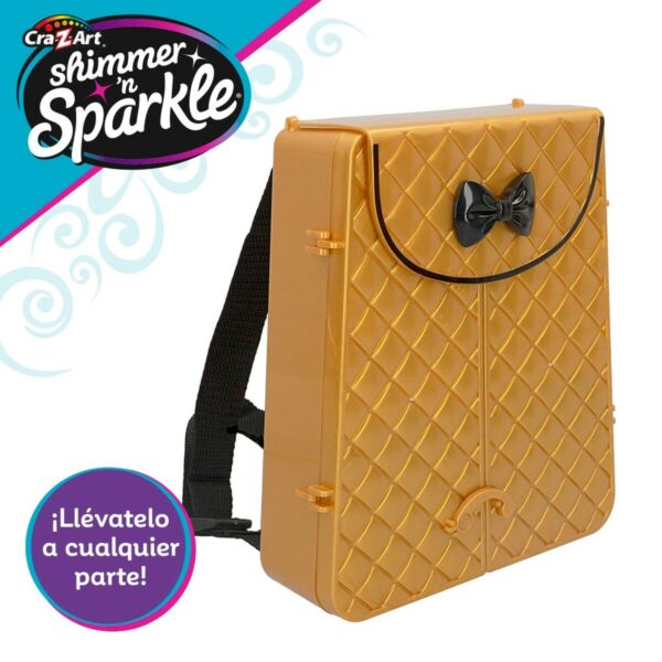 Schminkset für Kinder Cra-Z-Art Shimmer 'n Sparkle 20,5 x 23,5 x 6,5 cm 4 Stück – Bild 5